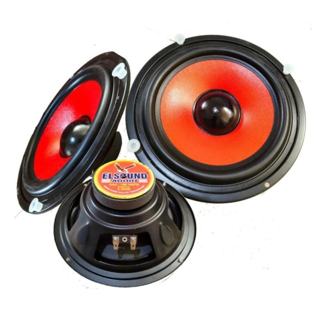 SPEAKER ELSOUND 8 INCH WOOFER 100 WATT SPEAKER WOOFER ORIGINAL ELSOUND 100% ( BISA COD )