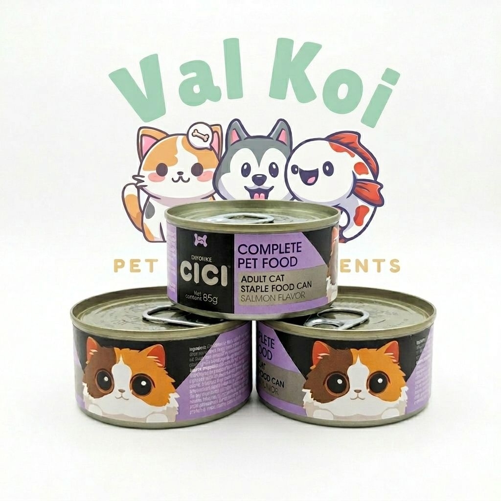 Cici kaleng makanan Snack kucing 85gr adult kitten