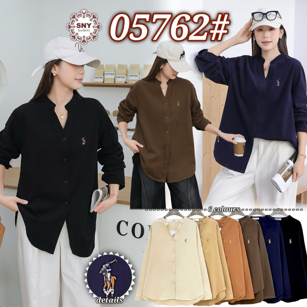 kemeja import wanita oversize
