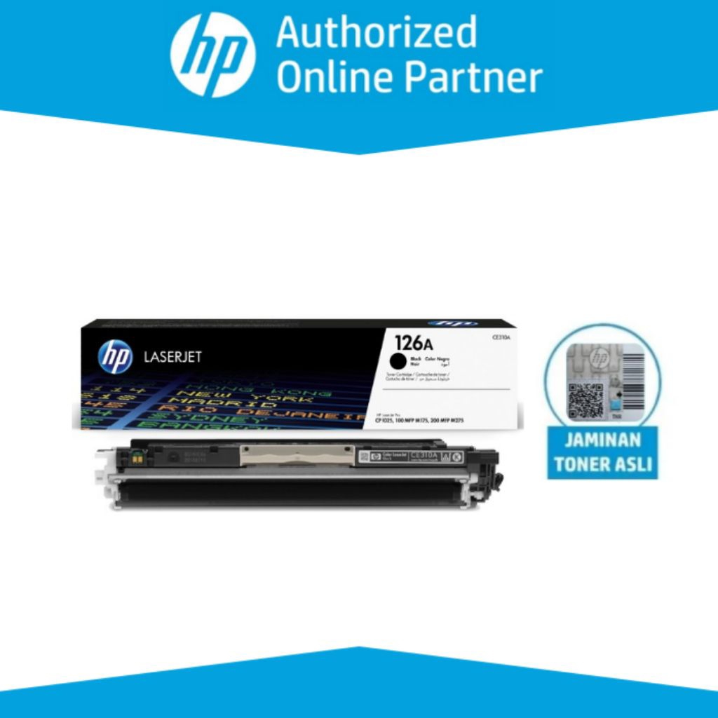 Toner Printer HP 126a CE310A Black Original