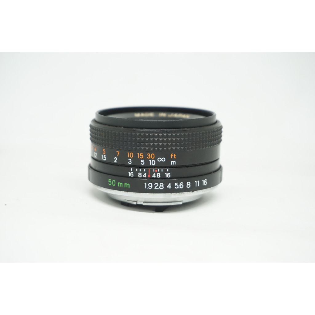 Lensa Yashica ML 50mm F1.9 Swirly Bokeh CY Mount