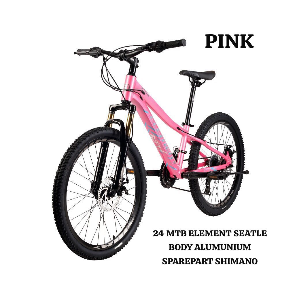 BATAM Sepeda MTB 24 Element Seatle Alloy Shimano 21Speed