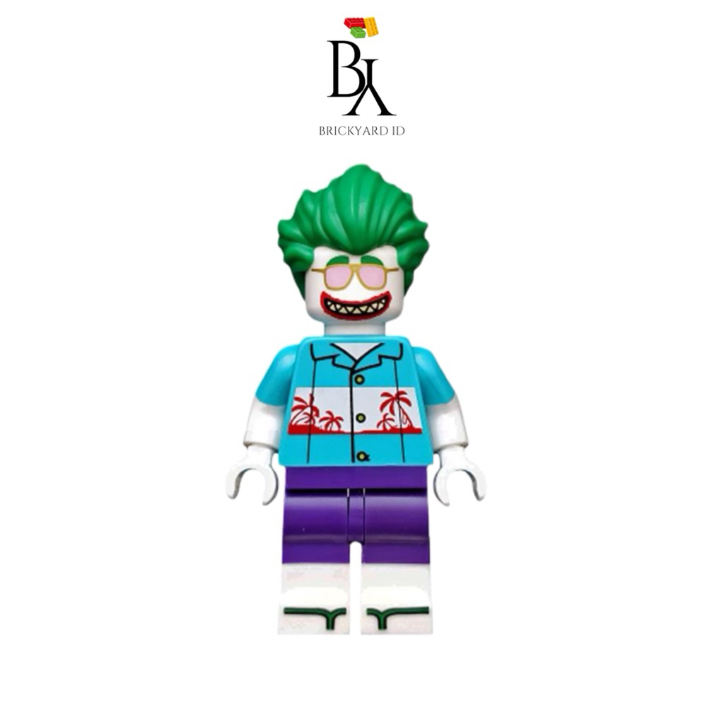Lego Vacation Joker coltlbm31 Minifigure from Lego Batman Movie Minifigure Series 2