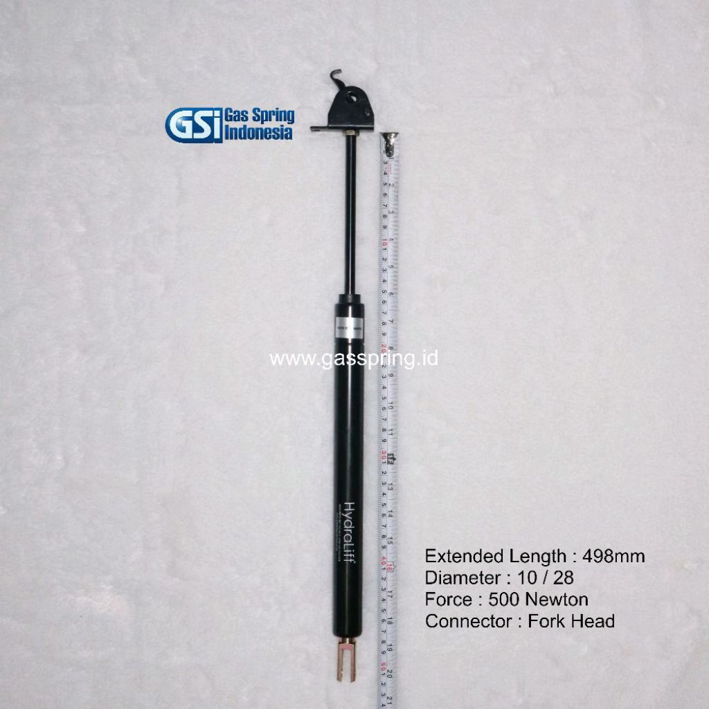 Lockable Gas Spring 154 498 1028 500N