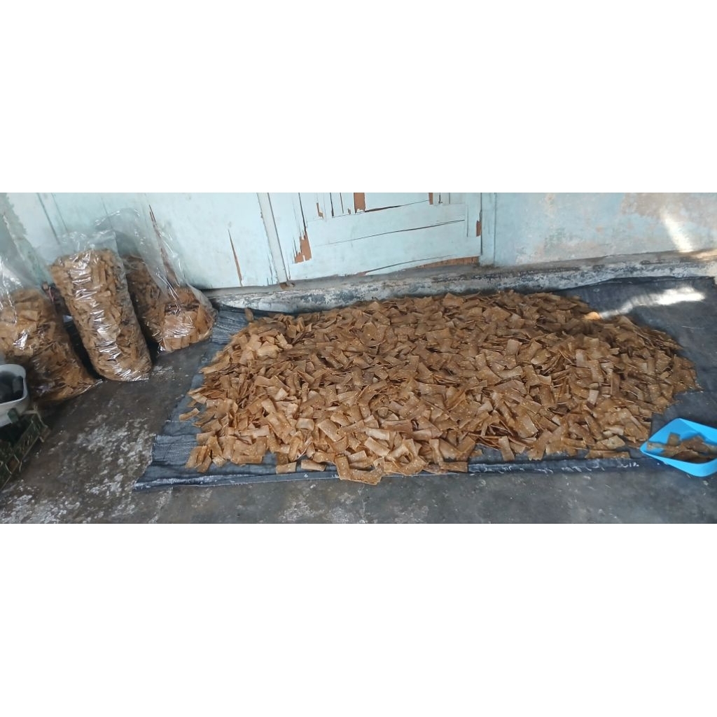 krupuk rambak kedelai mentah