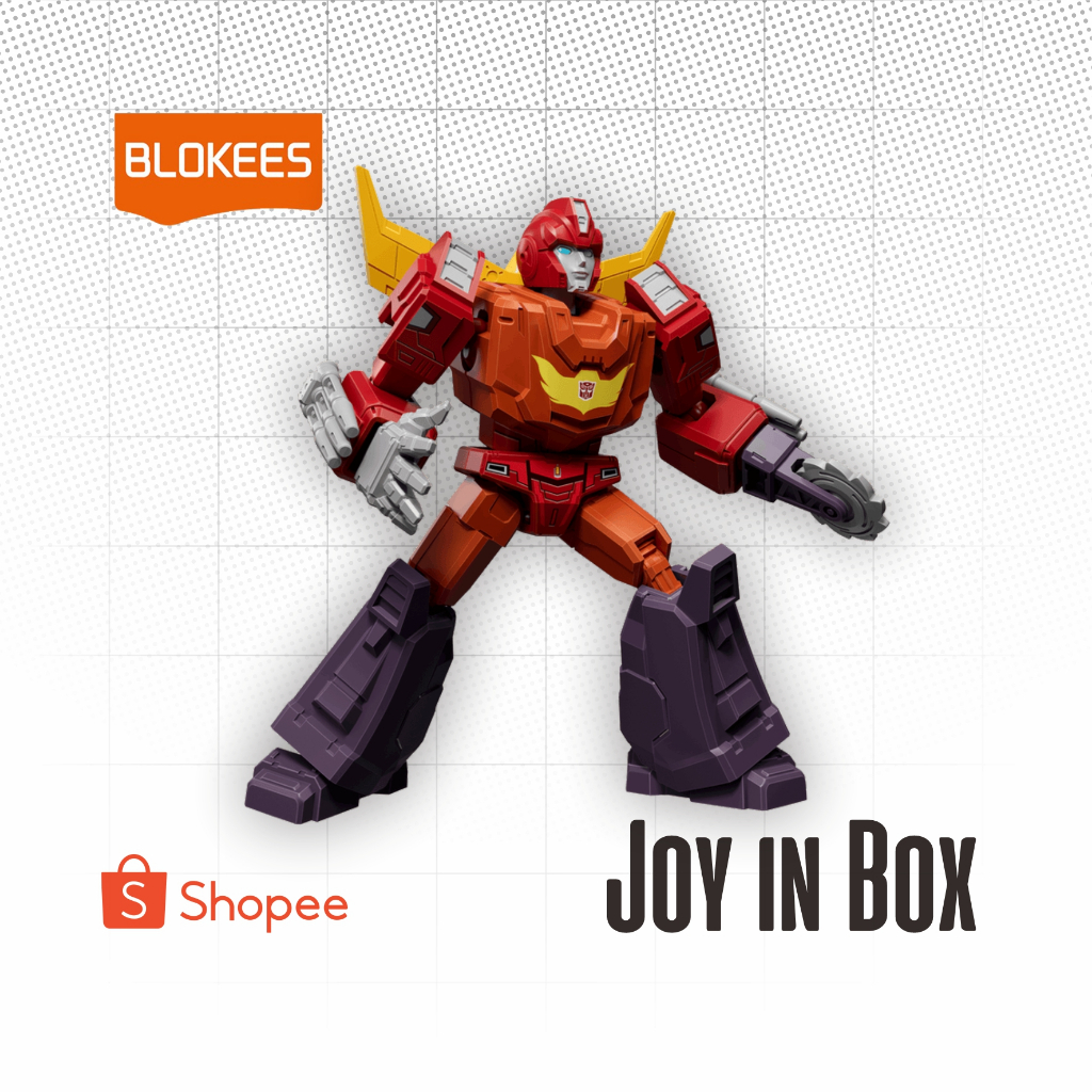 Blokees Transformers Galaxy Version Vol 08 Hot Rod Action Figure Model Kit MoKit
