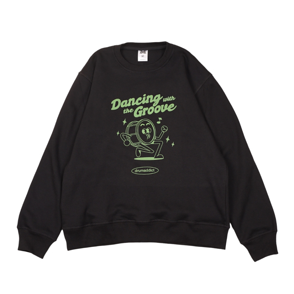 Jaket Drum I Drumaddict Crewneck Groove
