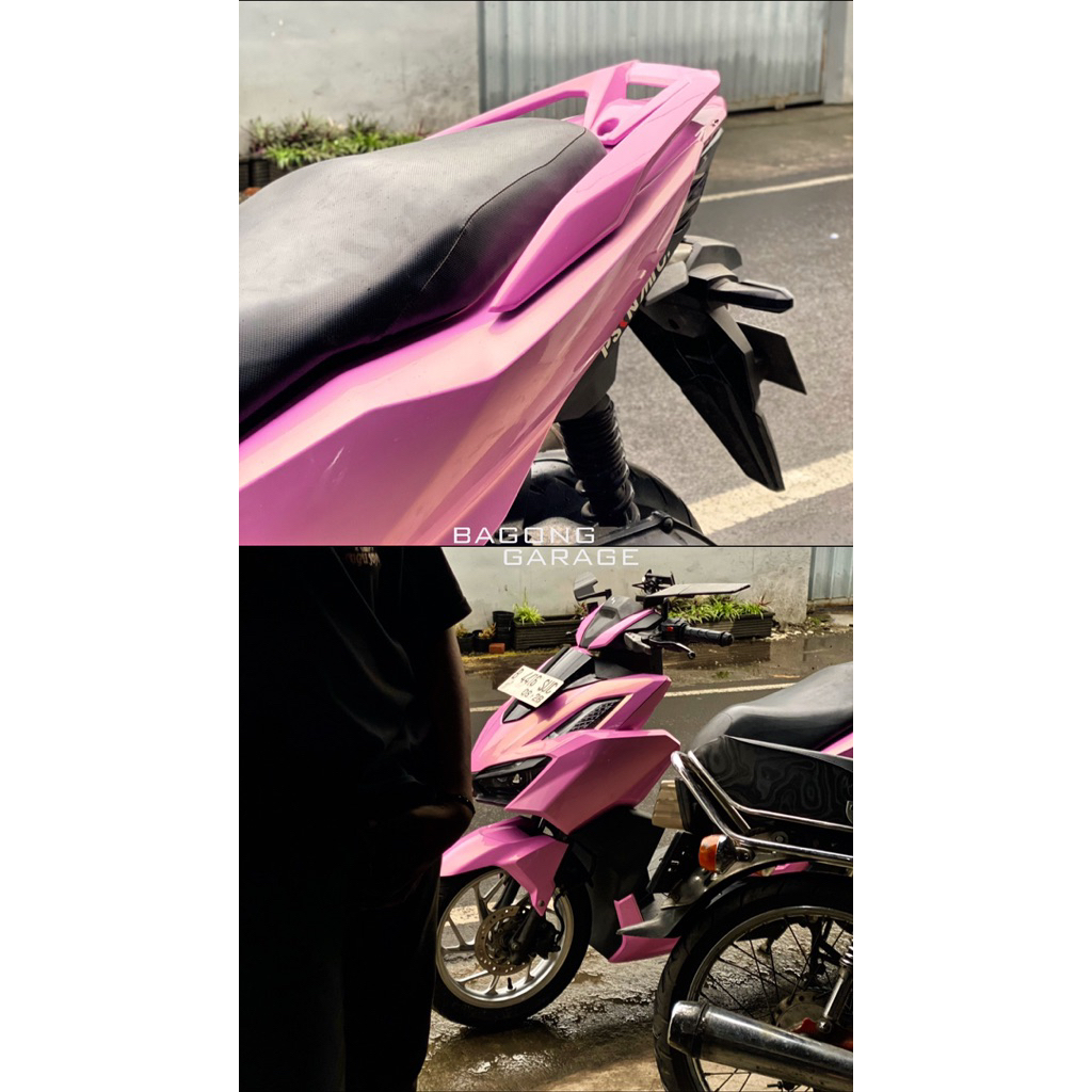 contoh repaint pink custom