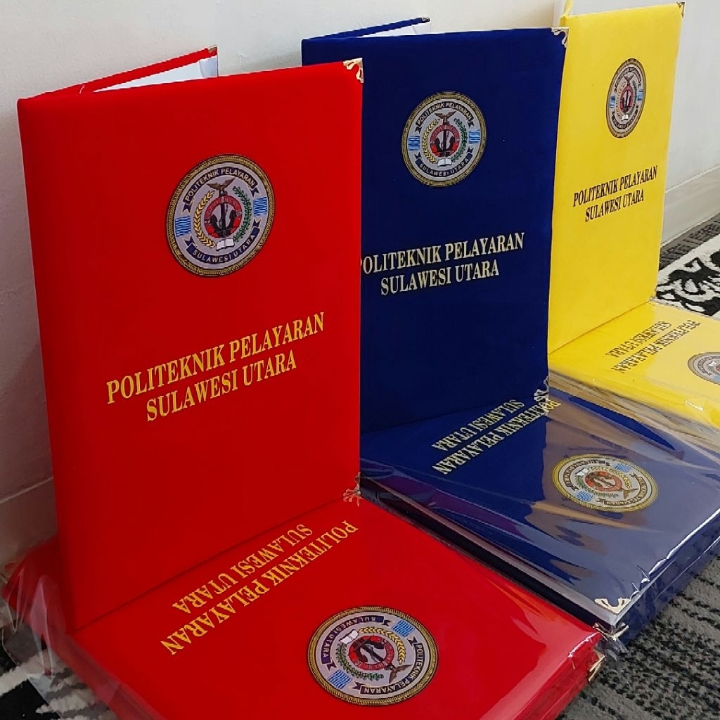 Map wisuda/Map ijazah/Map upacara custom -ukuran F4/A4