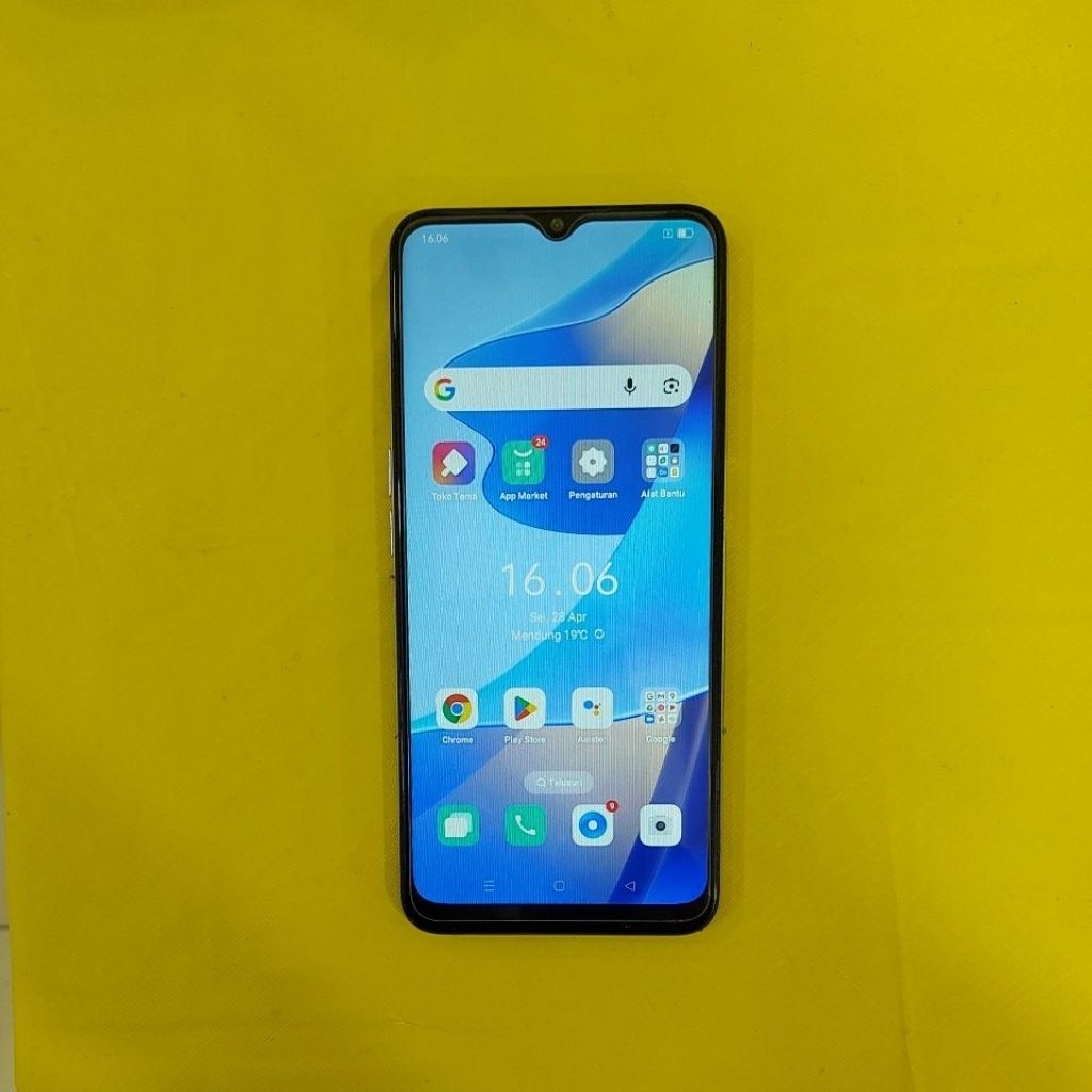 Hp Oppo A16 Ram 3gb penyimpanan 32gb unit only