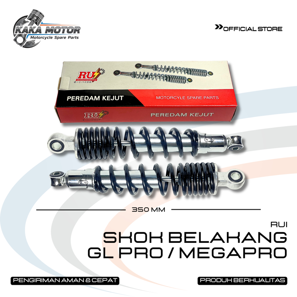 SKOK BELAKANG GL PRO/MEGAPRO - SHOCK BELAKANG HONDA (GL PRO / TIGER / MEGAPRO)