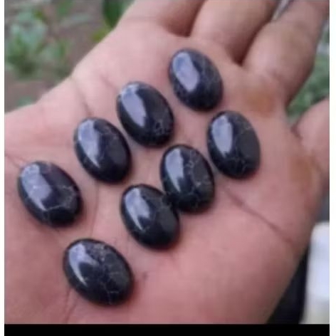 batu akik pirus hitam Mesir (bukan pirus Situbondo)