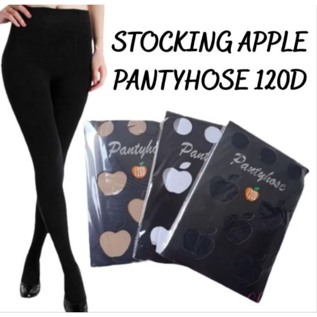 Stocking Apple Stocking Pantyhose Stocking Apple Pantyhose / Stocking Tebal 120D