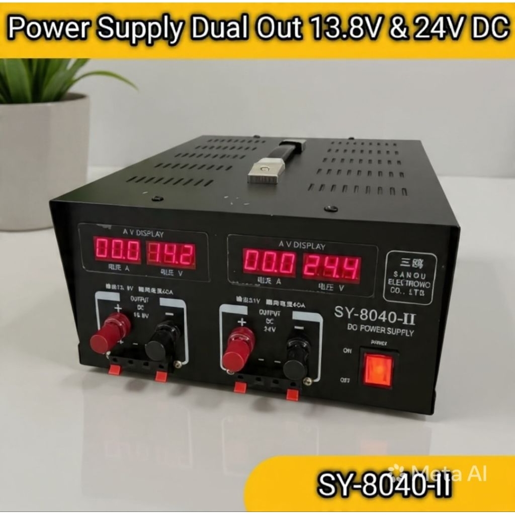 Power supply kapal 40A sy 8040S 24volt 40amper