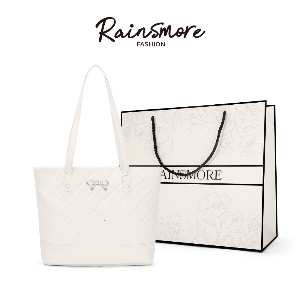 Tas Totebag Wanita & RAINSMORE Bostanten Tas Wanita Wanita Elegan Minimalis
