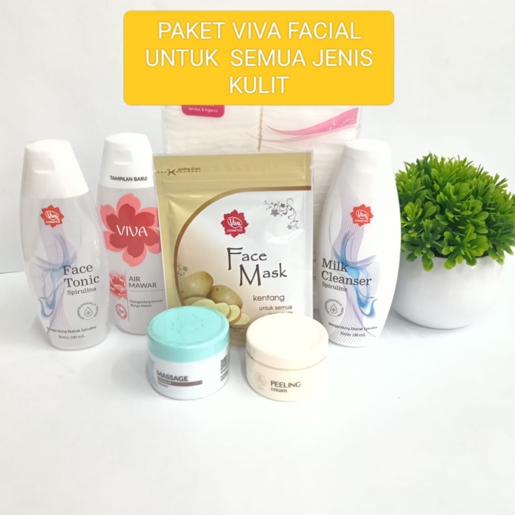 PAKET FACIAL VIVA SEMUA JENIS KULIT