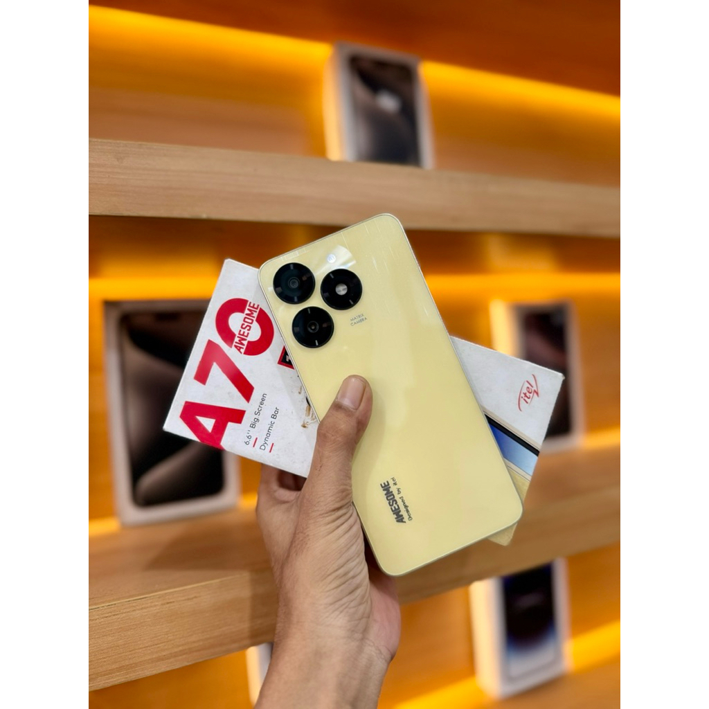 ITEL A70 4/256GB SECOND MULUS PEMAKAIAN