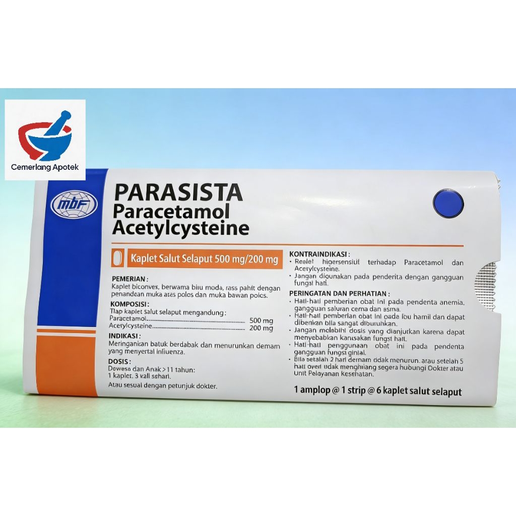 PARASISTA Obat Batuk Pilek Berdahak (CA)