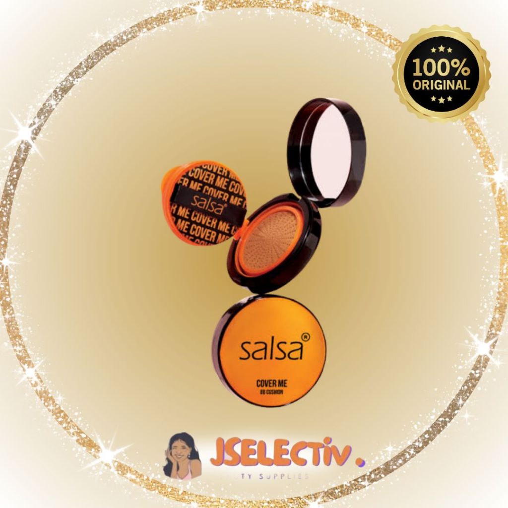 SALSA CUSHION - NEW FORMULA // JSELECTIV X JHON KOSMETIK // FOUNDATION SALSA - ORI️ BPOM COD