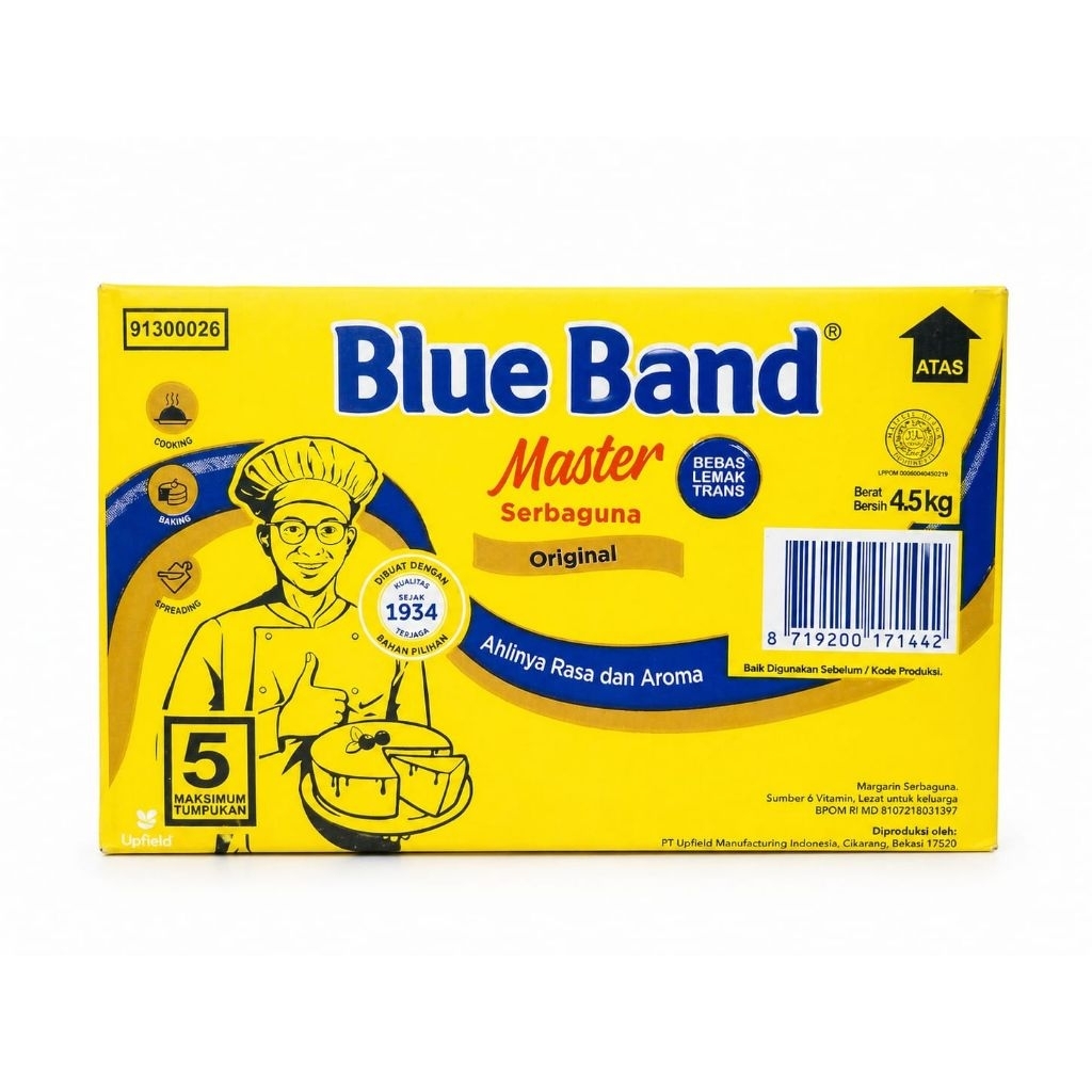 BLUE BAND MASTER 4,5KG/MENTEGA/MARGARIN
