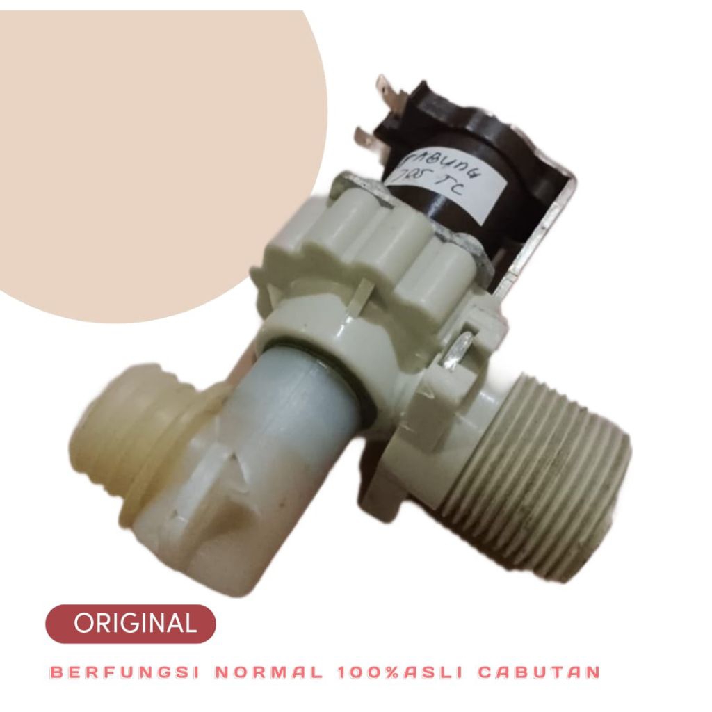 SELENOID WATER INLET MESIN CUCI LG 1 TABUNG WF-L705TC NORMAL