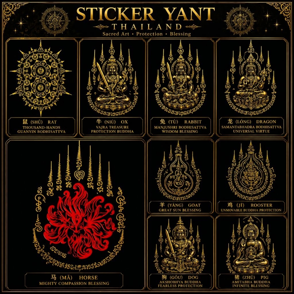 Sticker thailand | Sticker Handphone | Yant Thailand