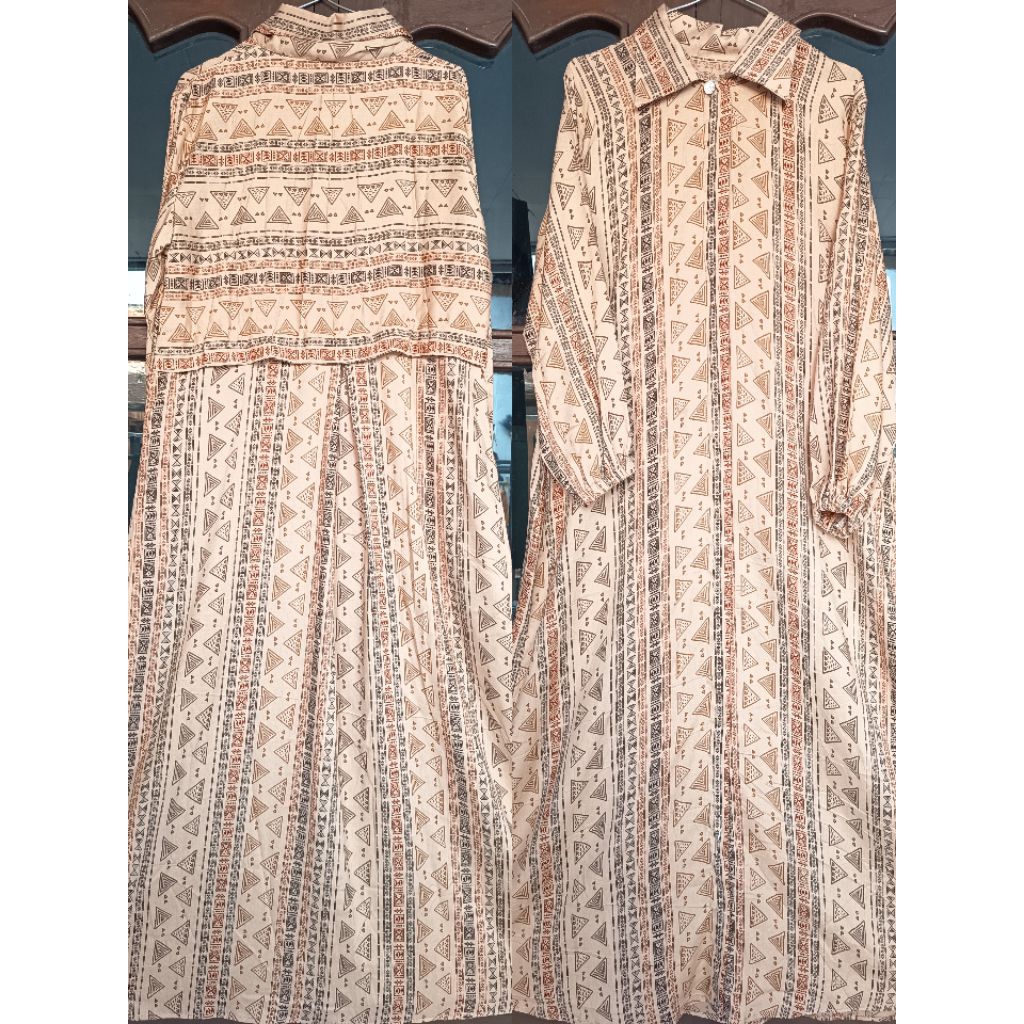 gamis rayon tebal premium