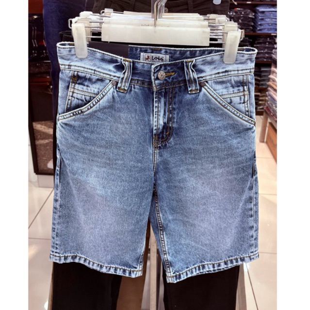 CELANA PENDEK MERK LOIS ORIGINAL SLIMFIT PREMIUM