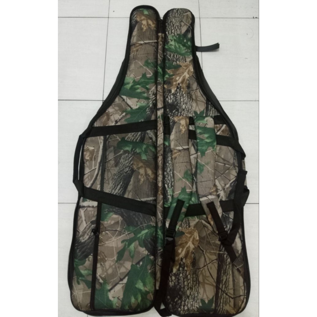 Tas PCP Model Jaring 120x33cm busa Tebal Saku Dalam Perekat Kuat
