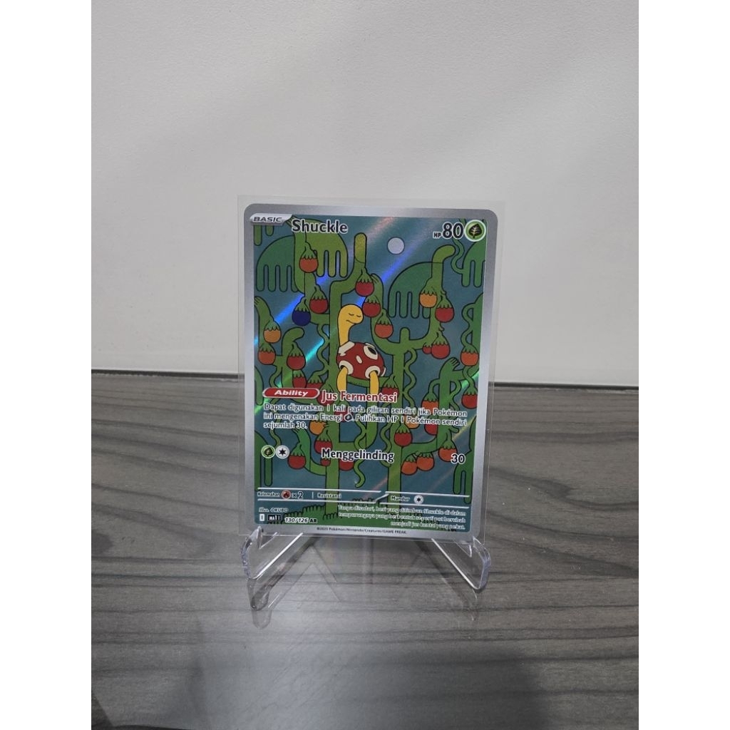 [ID] Shuckle AR Mega Evolusi - MA1 | 130/126