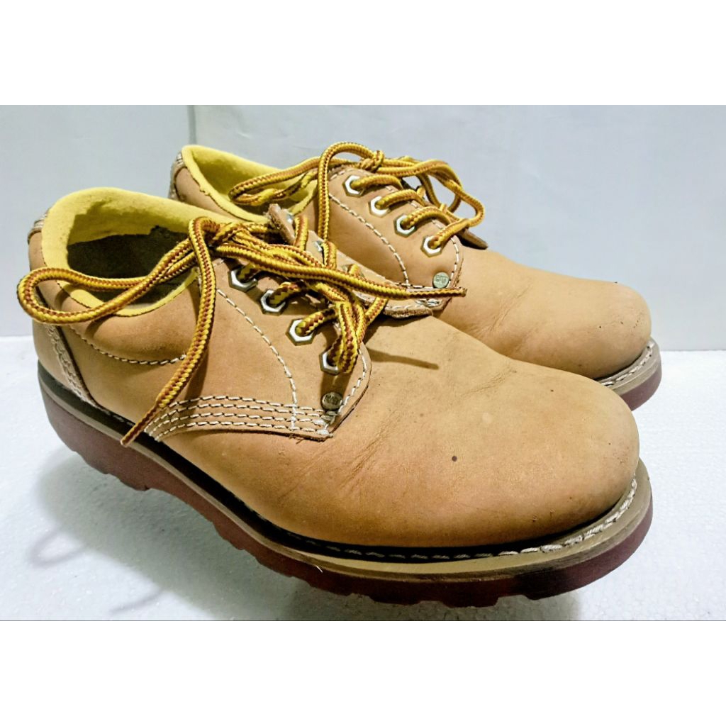Caterpillar - Sepatu Pria Elegan Trend Keren Kekinian Casual Kulit Import Original