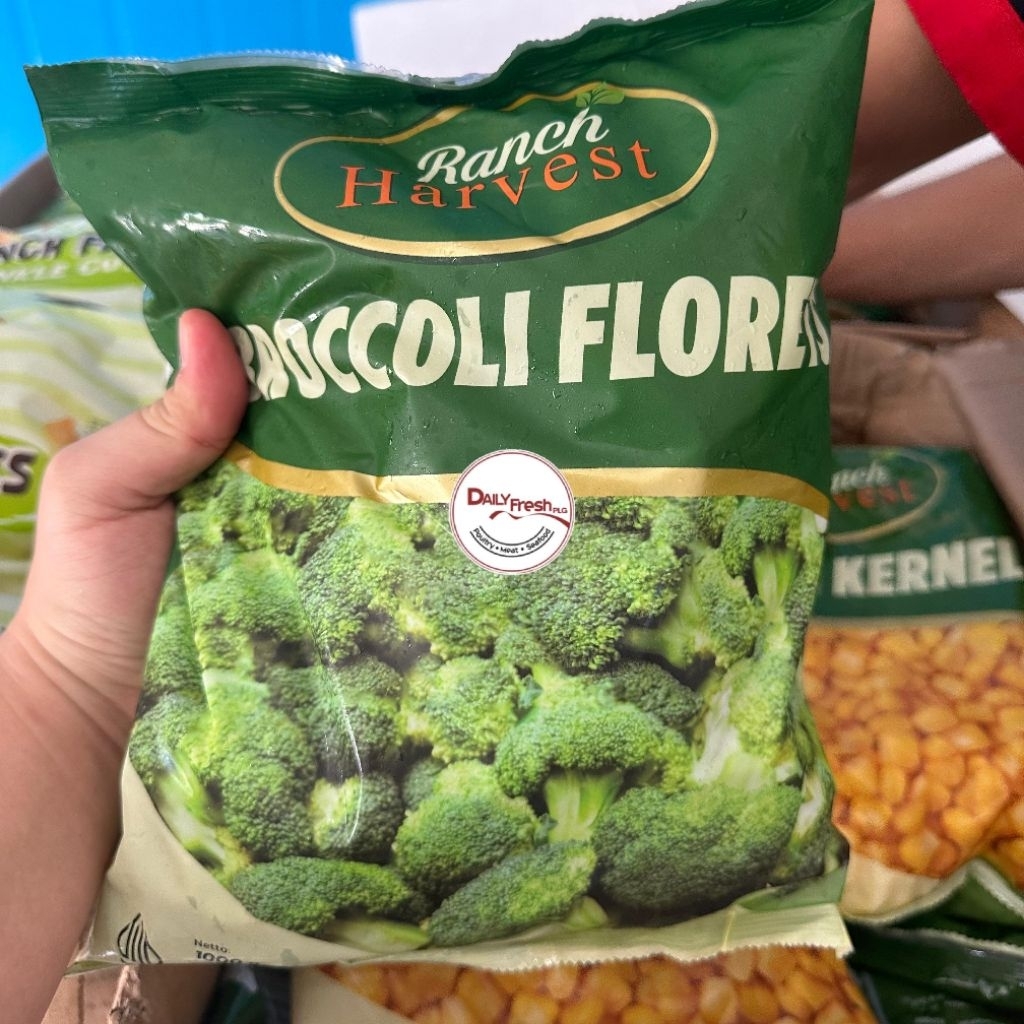 BROKOLI FROZEN | SAYURAN BEKU | BROCCOLI FLORET 1KG