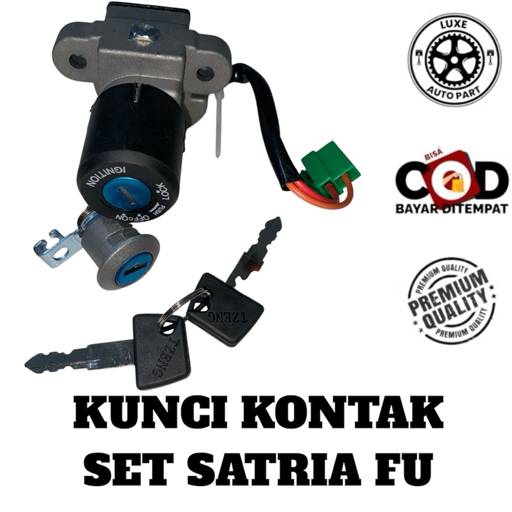 KUNCI KONTAK DEPAN BELAKANG SET SATRIA FU KUALITAS TERJAMIN