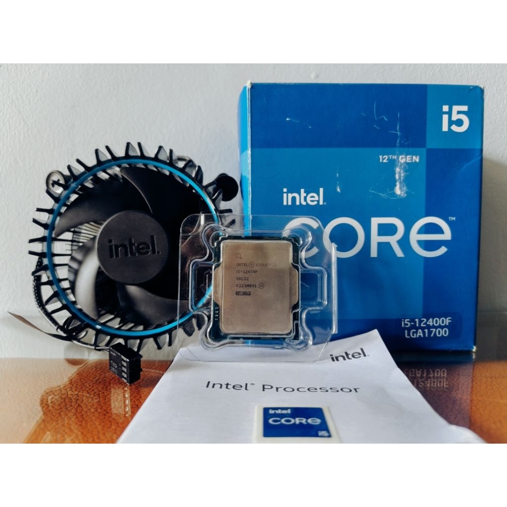 Intel Core i5 12400F Box | Second Fullset | LGA 1700