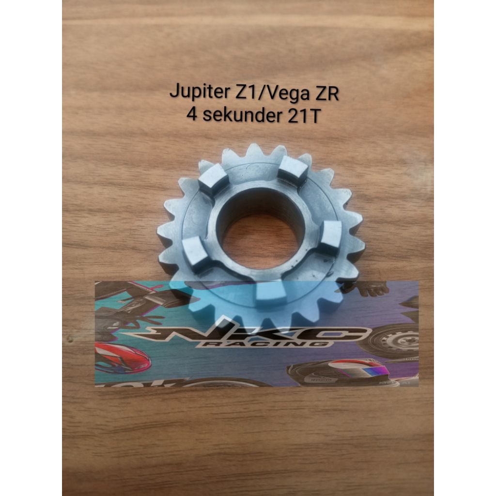 rasio racing Jupiter Z1/Vega ZR gigi 4 primer 21T
