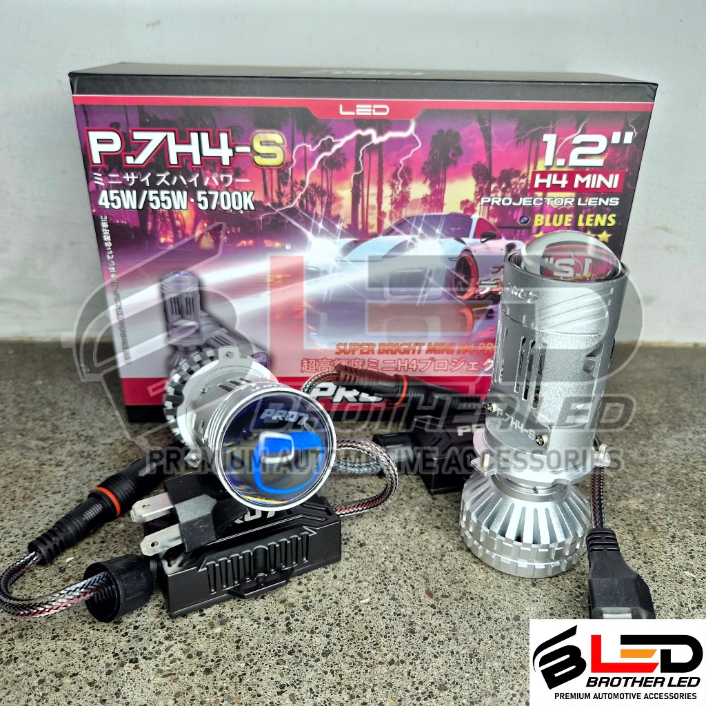 PNP Mini Bi-LED H4 Pro7 / MINI BILED H4 PRO7 P7H4-R / P7H4-S / Led H4 Mini Bi-LED 50W 5700K / MINI B