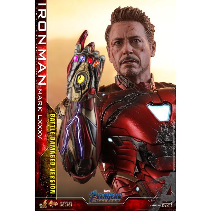 HOT SALE HOT TOYS IRON MAN MARK 85 BATTLE DAMAGED END GAME IRONMAN MK85 SPECIAL TERMURAH