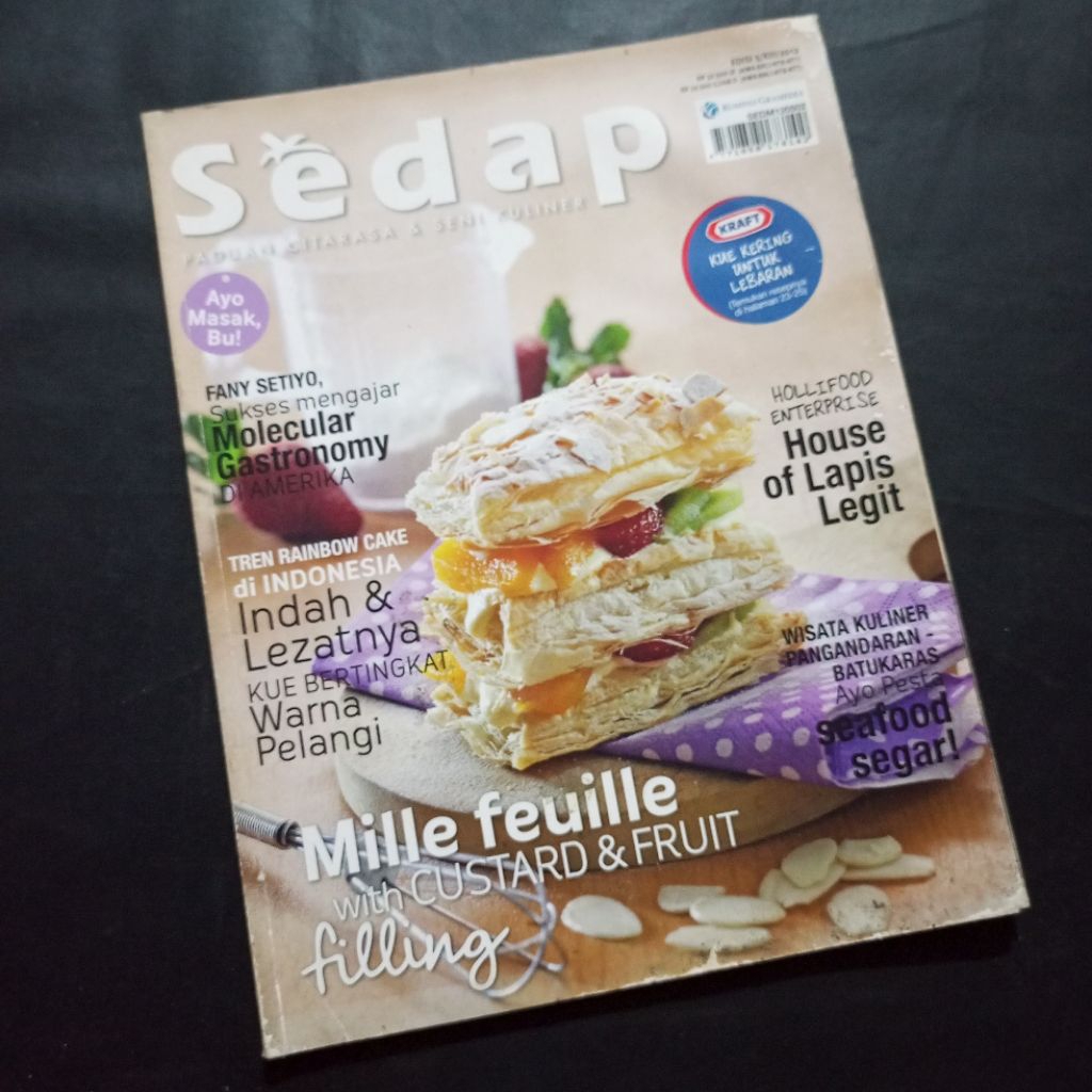 Majalah Sedap Citarasa & Seni Kuliner / Kompas Gramedia / Edisi 5 Mei 2012 / Kue Kering Lebaran Kraf