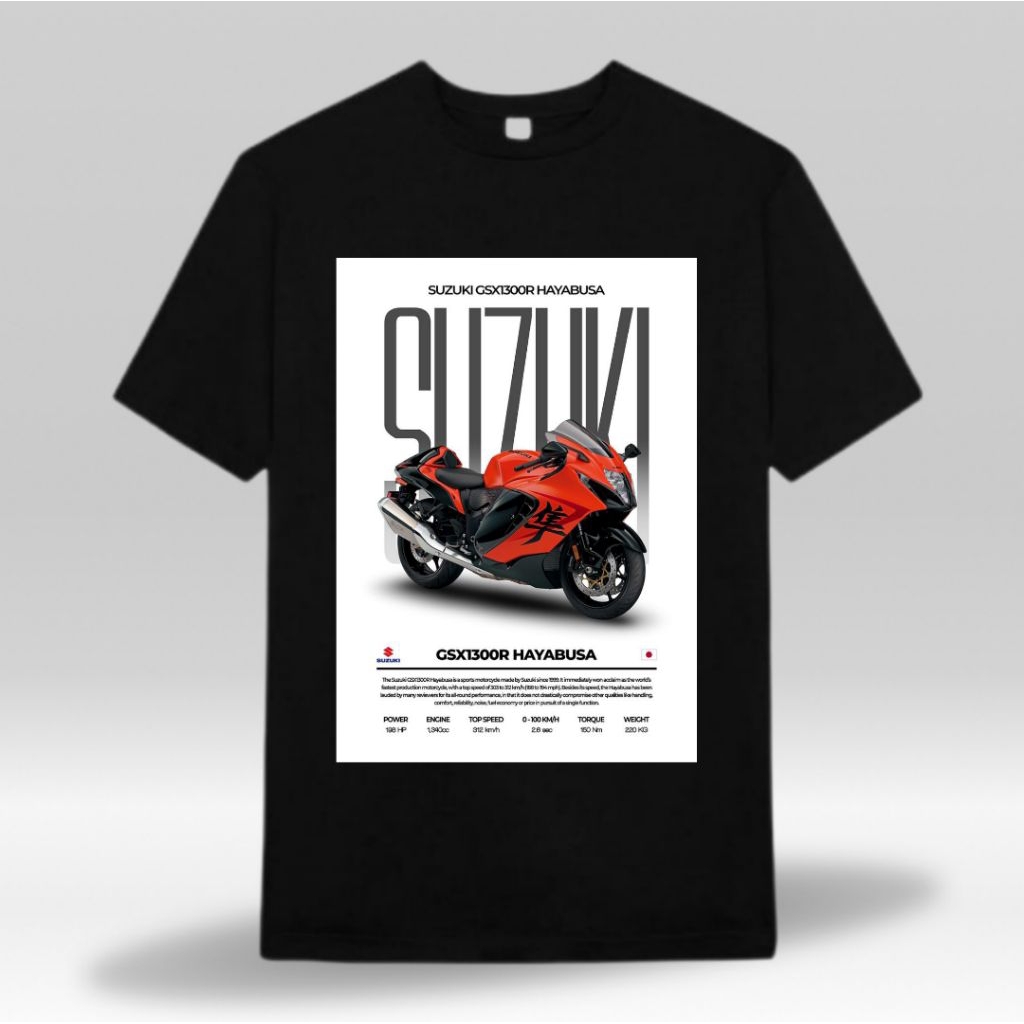 kaos tshirt suzuki gsx r 150