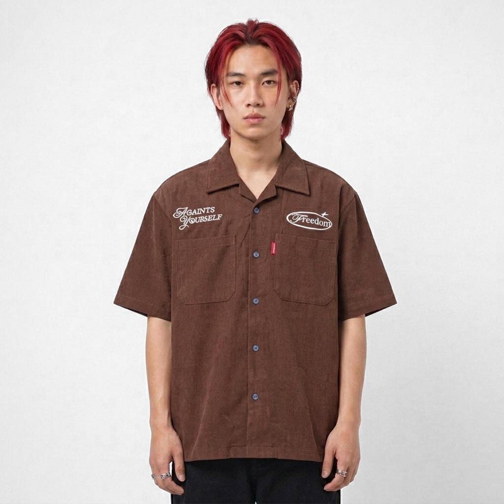 FRDM Streetwear Shirt Courduroy (Kemeja Corduroy)