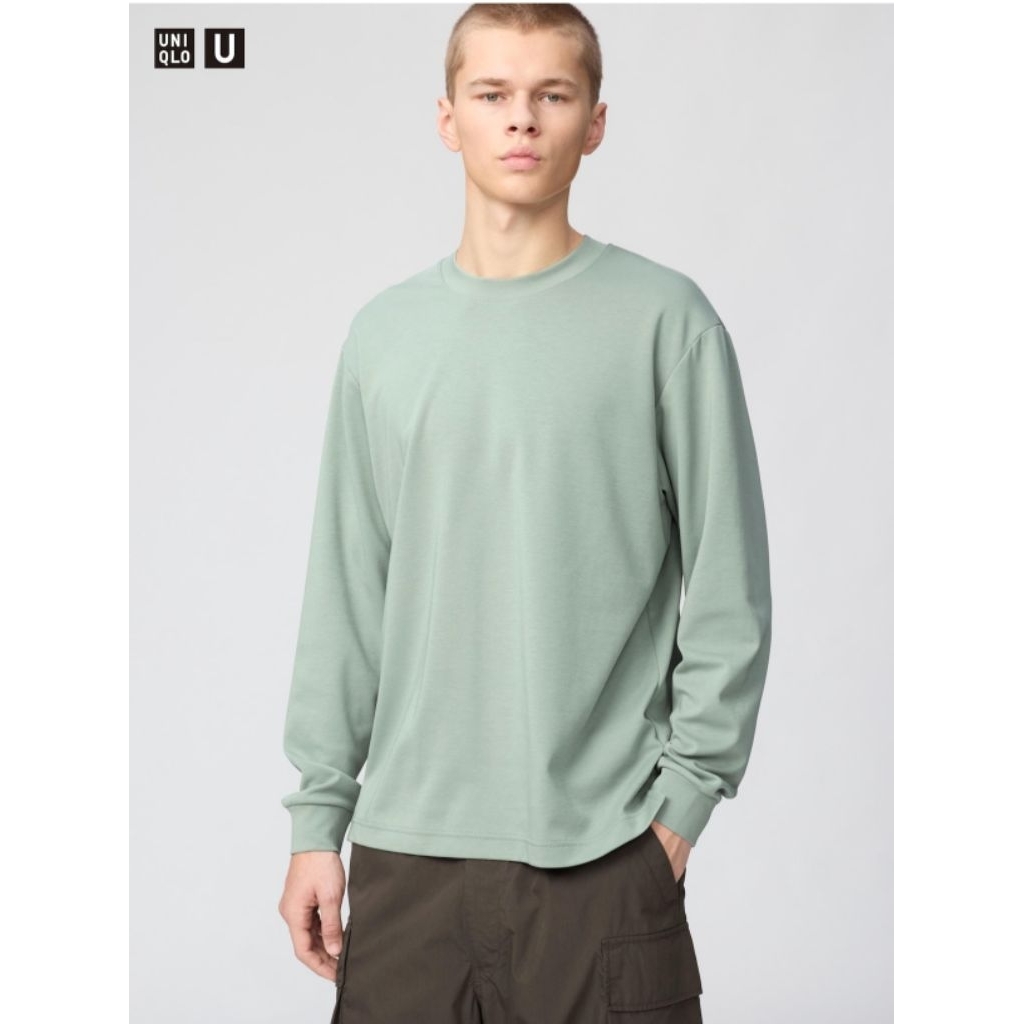 UNIQLO AIRISM TSHIRT SAGE