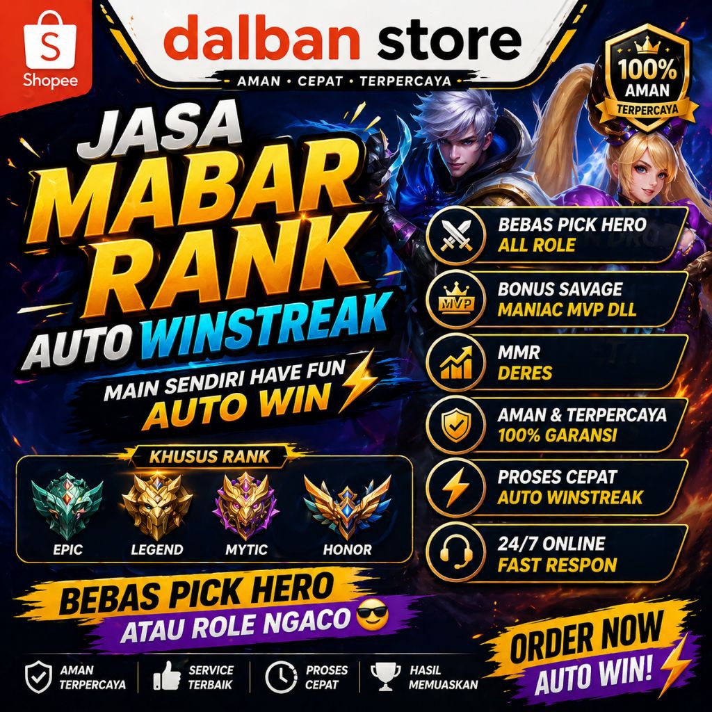 Jasa Mabar Push Rank PicJenTikNor