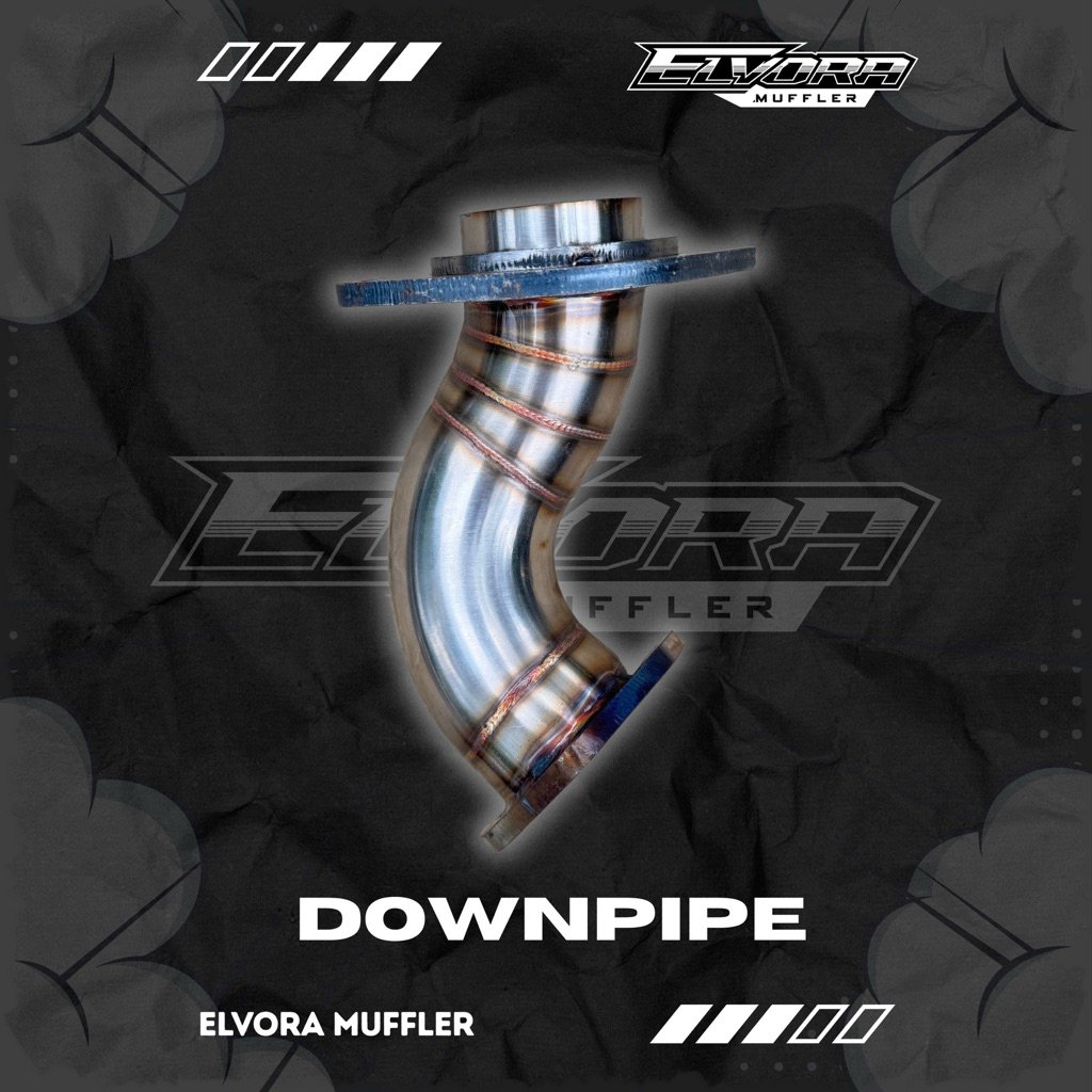 Downpipe Knalpot Fortuner VNT / Hilux VNT