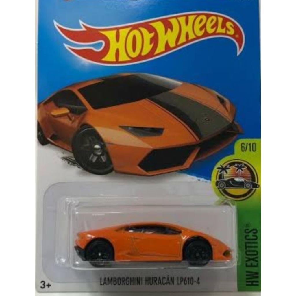 Hotwheels Lamborghini Huracan LP 610 Orange