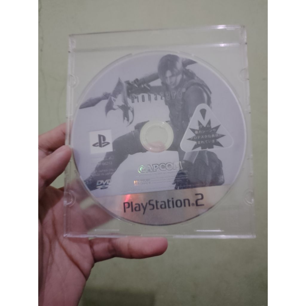 kaset ps2 biohazard 4 original japan preloved tested normal pastikan optik ps2nya prima dan normal