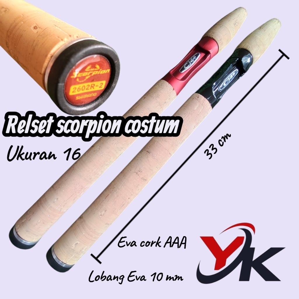 relset scorpion Shimano costum