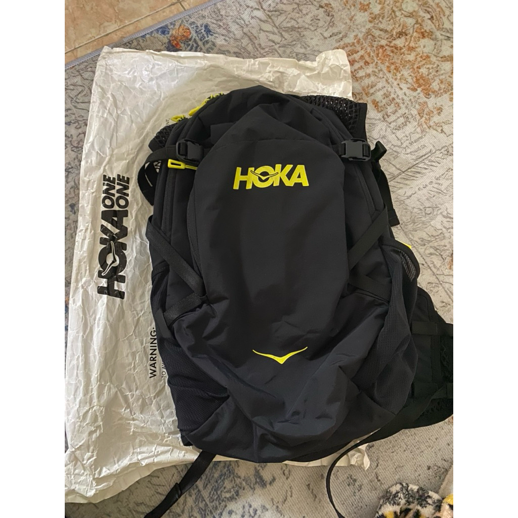 vest running trail hoka bekas mulus