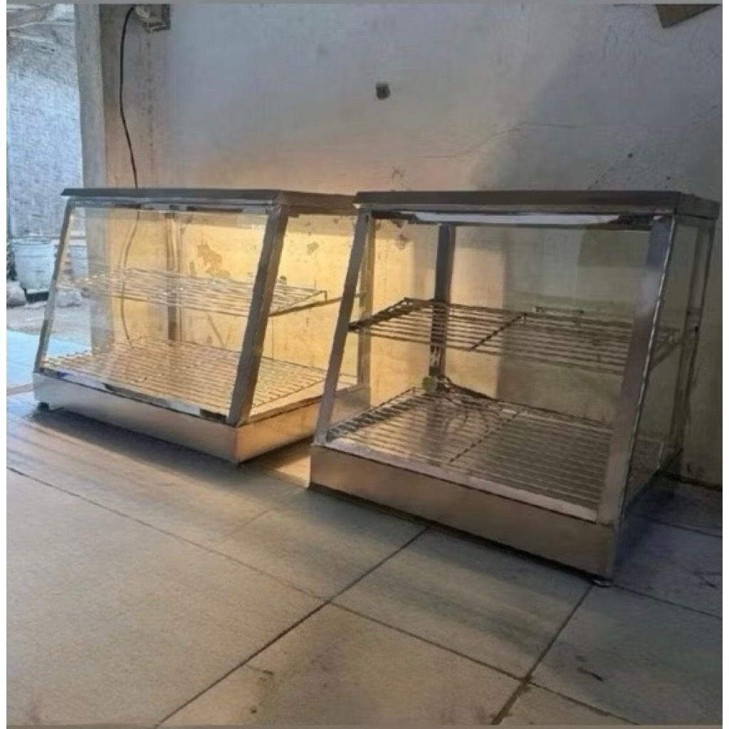 Warmer food Display fried chicken Etalase Chicken STAINLESS STEEL 304