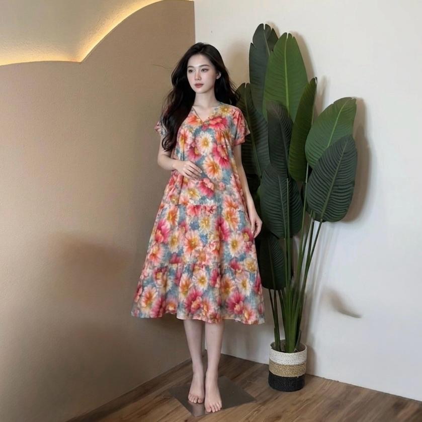 Masayu Homedress Rayon Premium / Daster Jumbo Bumil Ternyaman