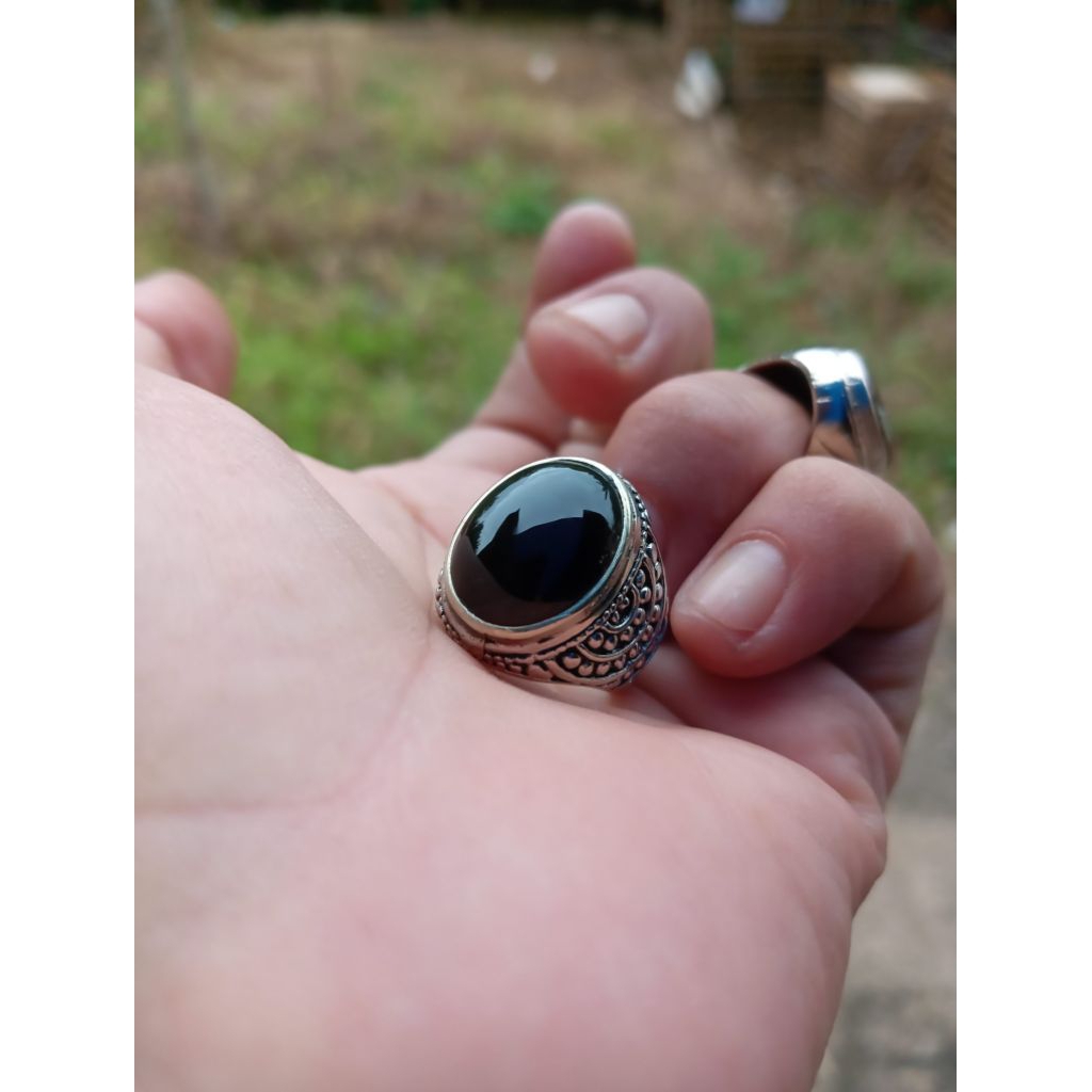 Batu akik Yaman wulung Asli ( Real pict)